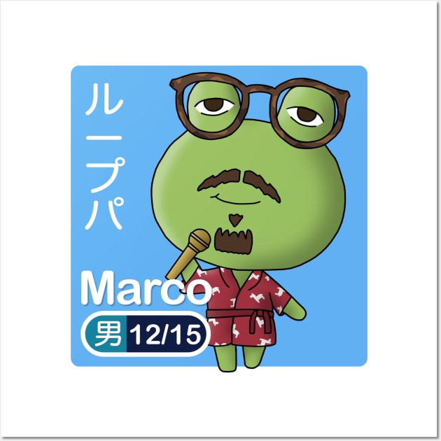 Marco Ribbitlet Wall Art by Riki Prosper